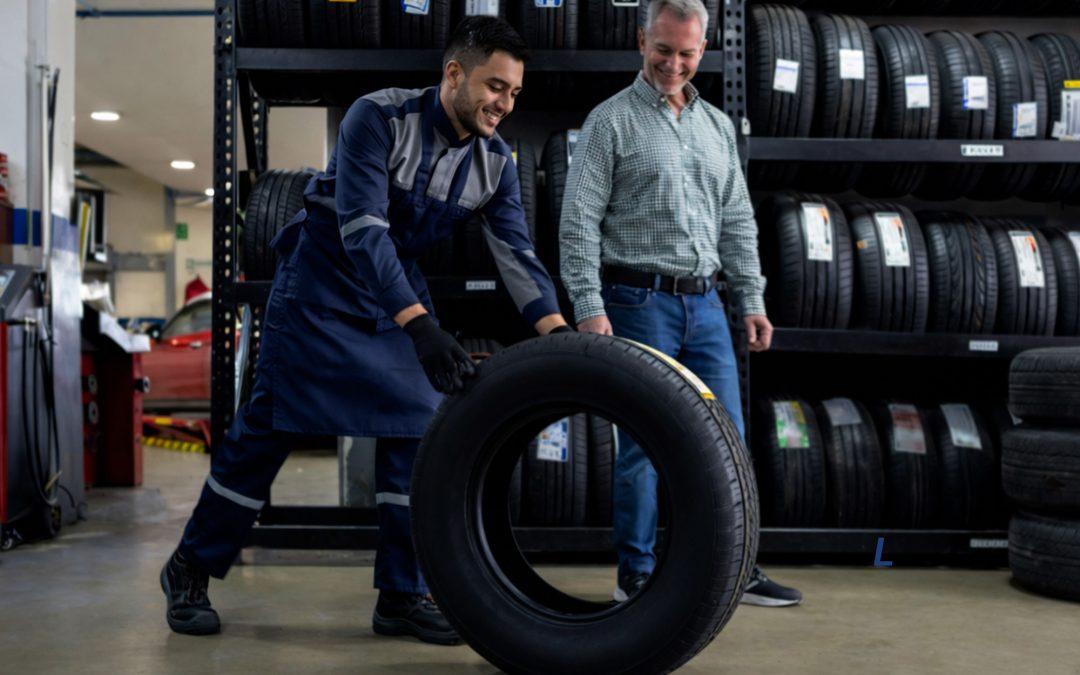 Venta e instalación de llantas en Cancún con alineación, balanceo e inflado con nitrógeno en Clutch y Frenos Cancún®.